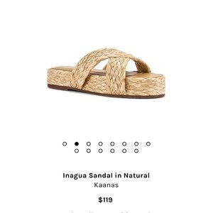 Kaanas Inagua Sandals (Natural)